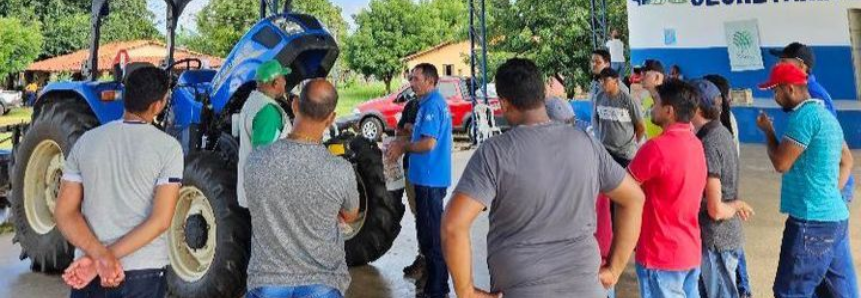 Curso capacita mão de obra para operação e manutenção de máquinas agrícolas