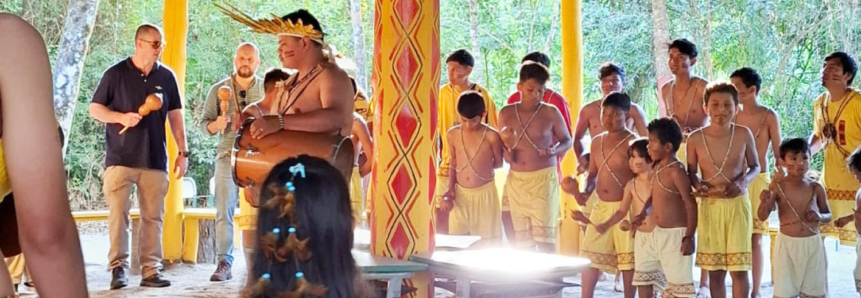 Aldeias indígenas de Avaí fazem Gincana Cultural no Dia de Campo
